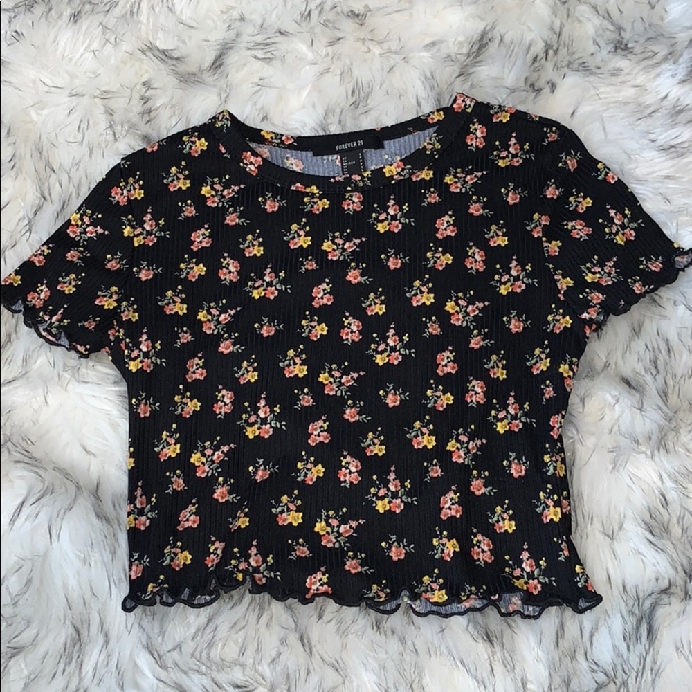 Forever 21 Floral Top